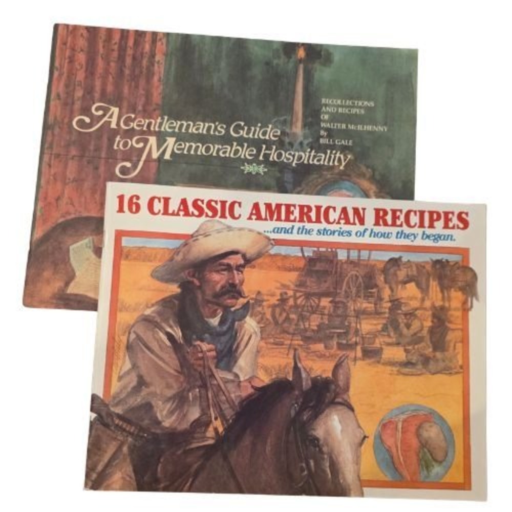 2 Tabasco Cookbooks from Avery Island Louisiana Mclhenny Co 16 Classic  Recipest